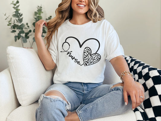 Nurse Heart w/Stethoscope